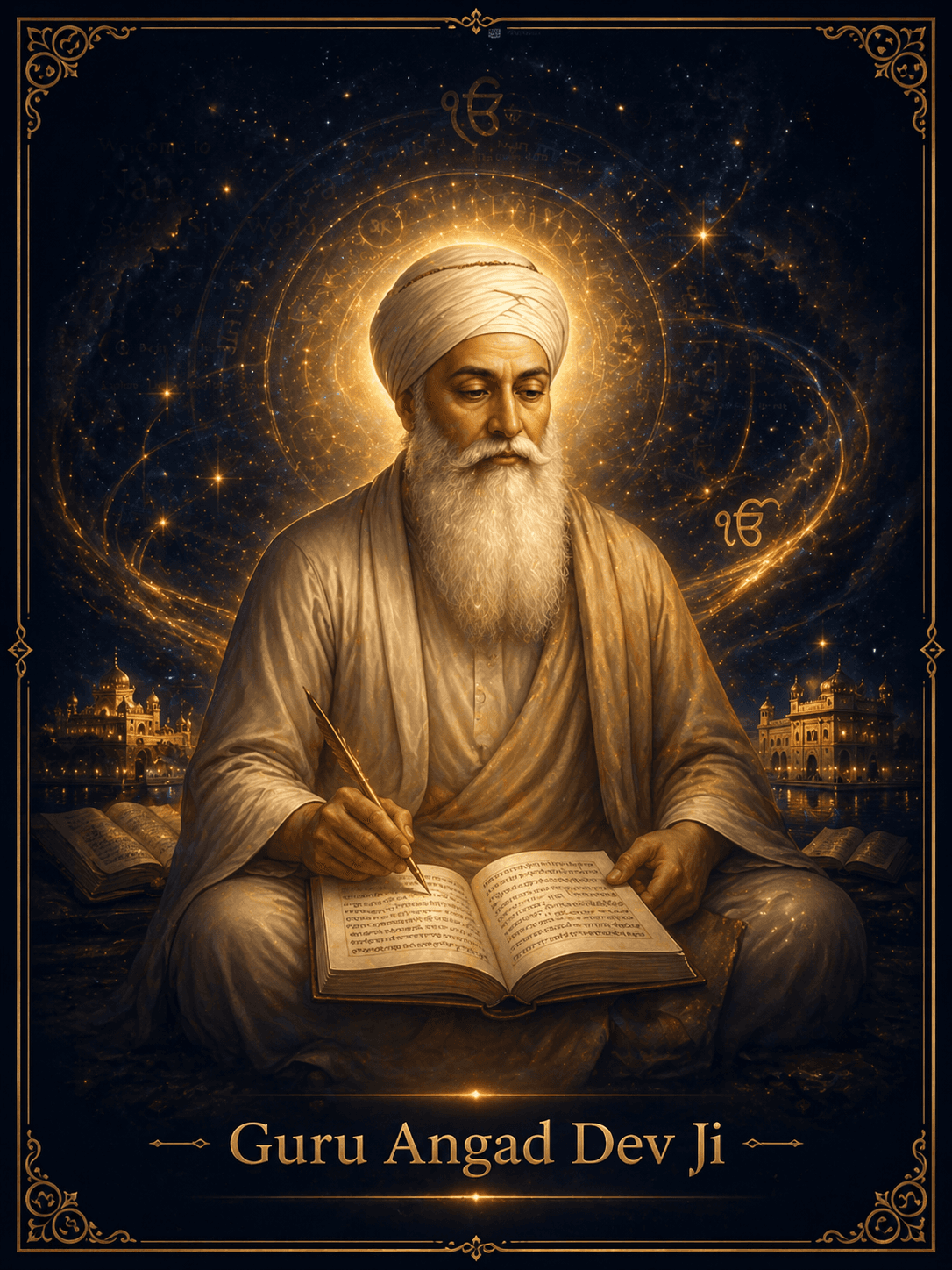 Guru Angad Dev Ji portrait