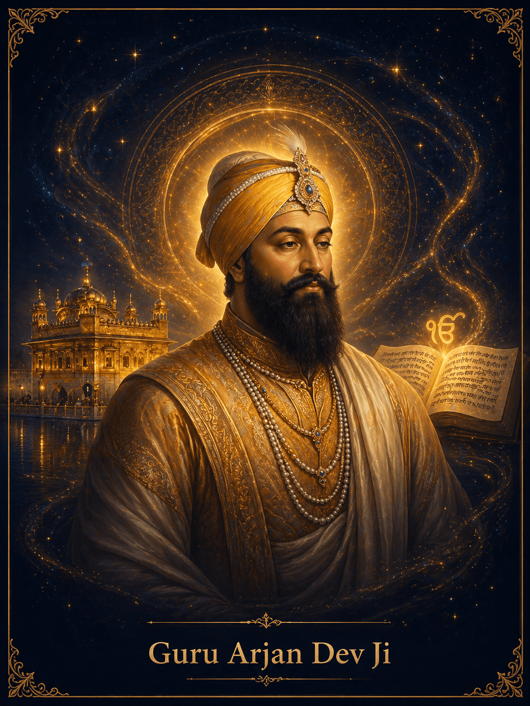Guru Arjan Dev Ji portrait