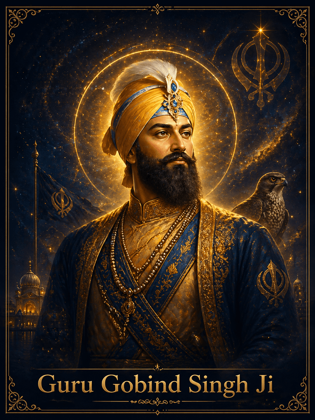 Guru Gobind Singh Ji portrait