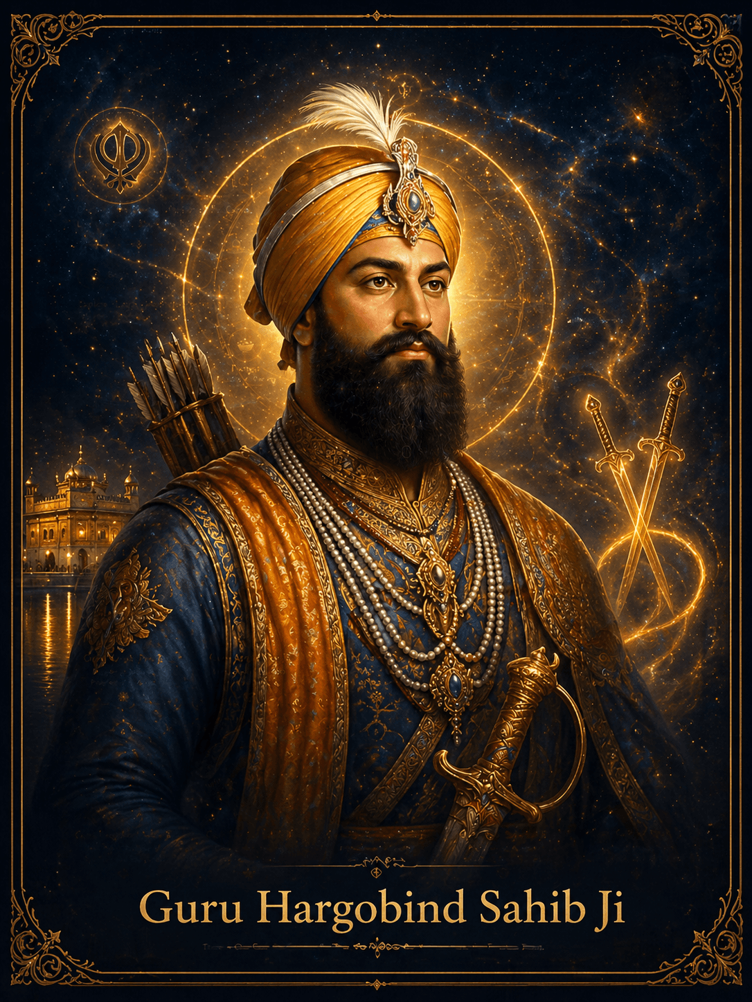 Guru Hargobind Ji portrait