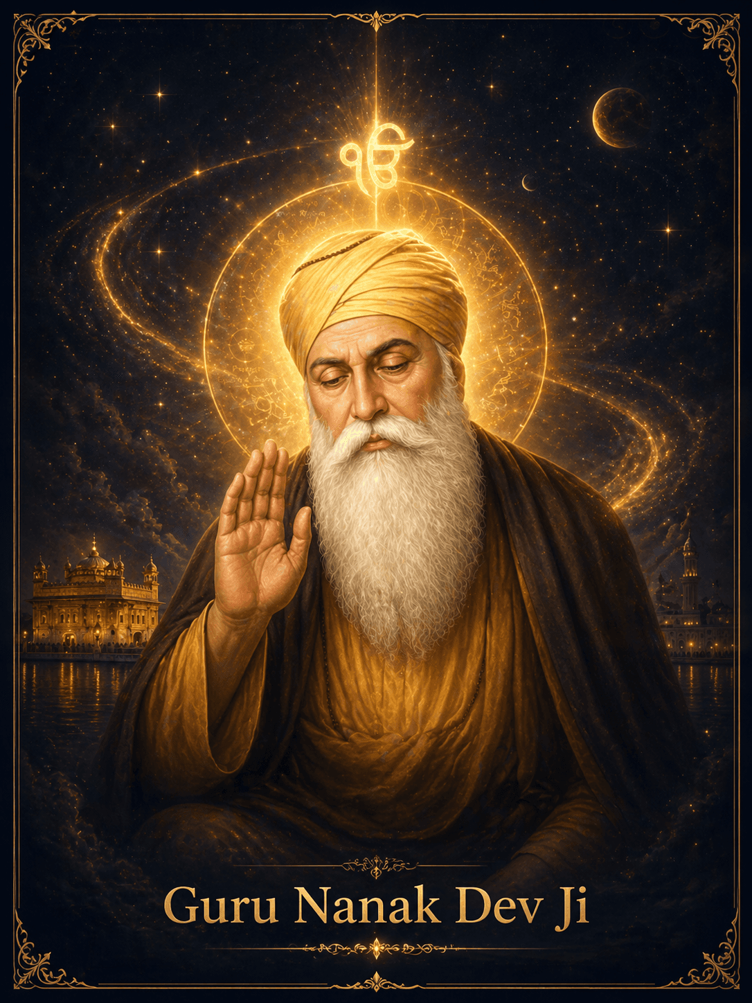 Guru Nanak Dev Ji portrait